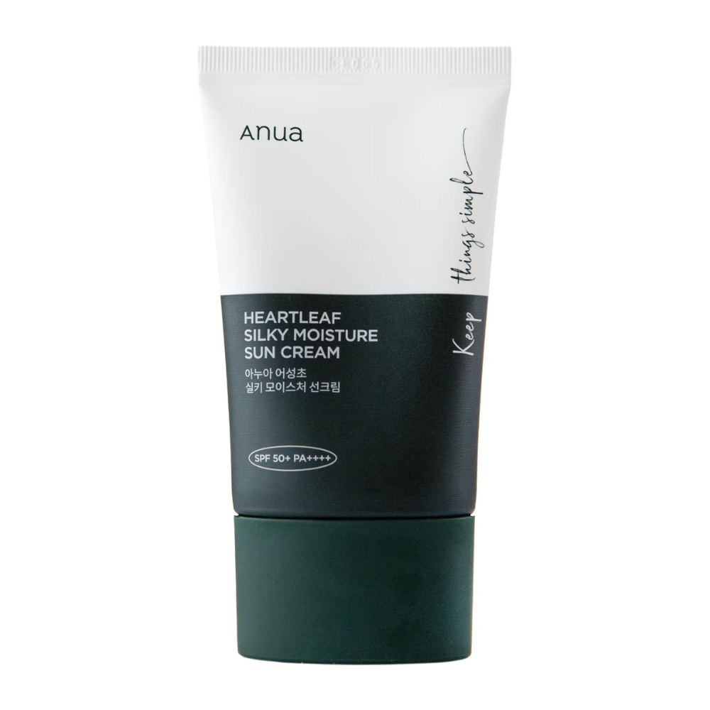 Anua Heartleaf Silky Moisture Sun Cream SPF50+