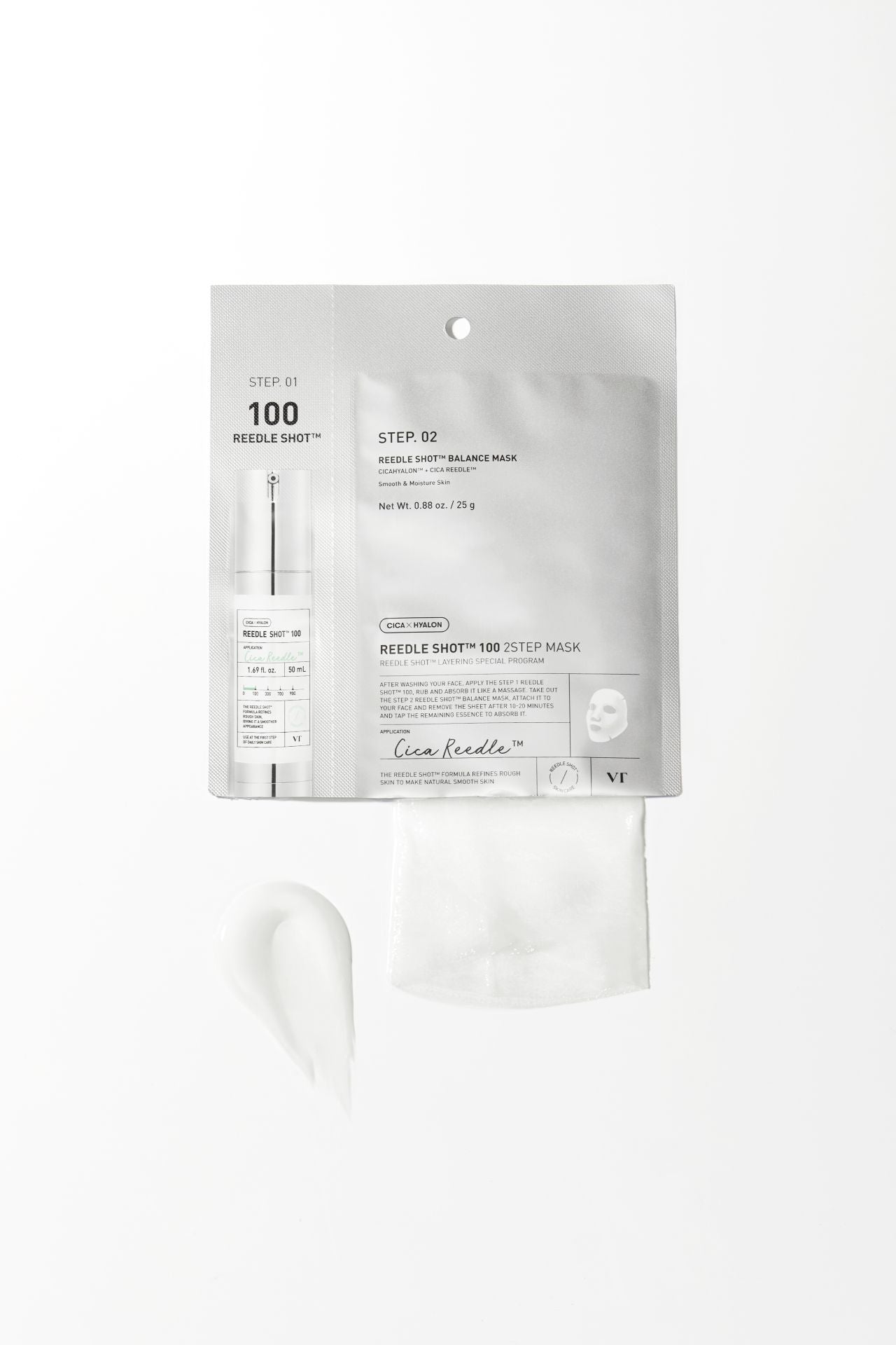VT Cosmetics Reedle Shot 100 2Step Mask
