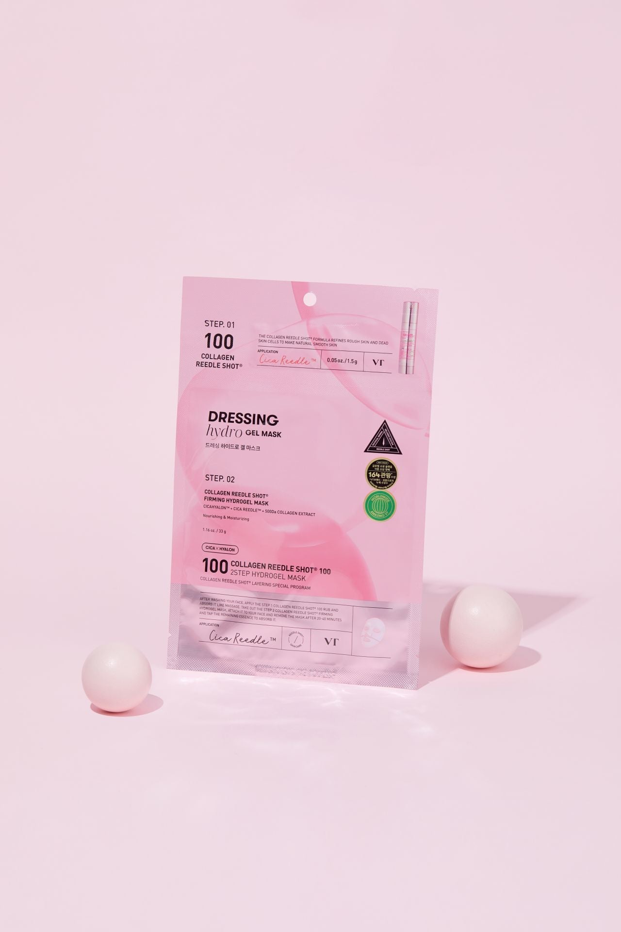 VT Cosmetics Collagen Reedle Shot 100 2Step Mask