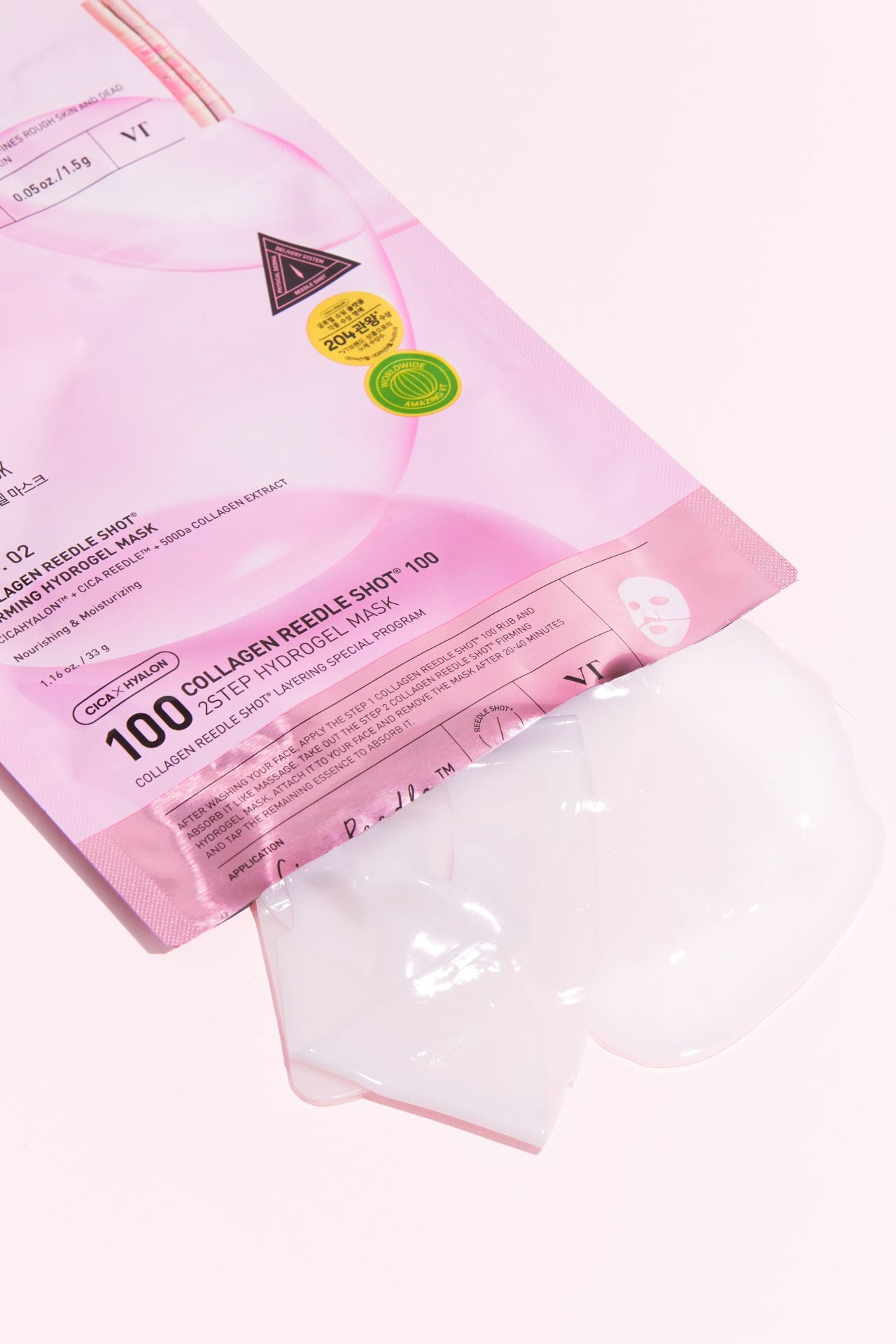 VT Cosmetics Collagen Reedle Shot 100 2Step Mask