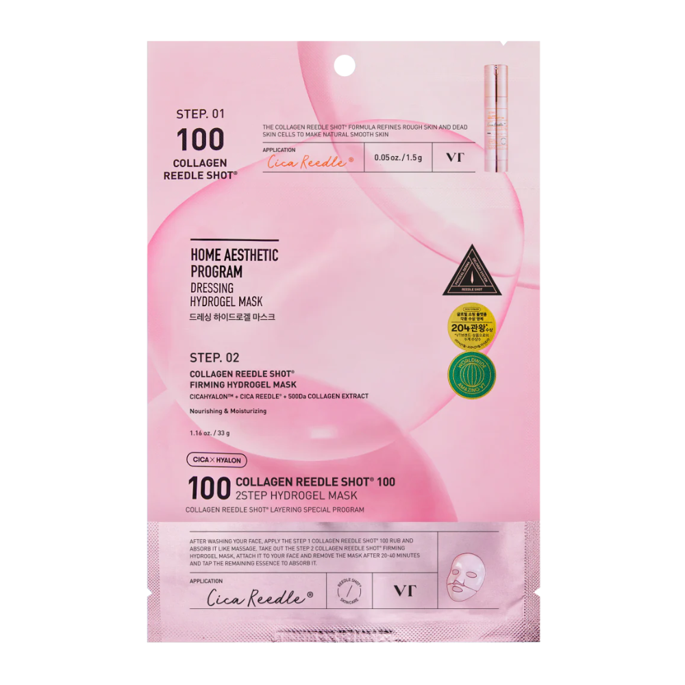 VT Cosmetics Collagen Reedle Shot 100 2Step Mask