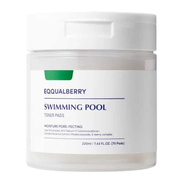 Eqqualberry - Swimming Pool Toner Pad - 220ml/70pads